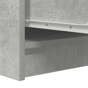 Betongraues Sideboard 76 cm