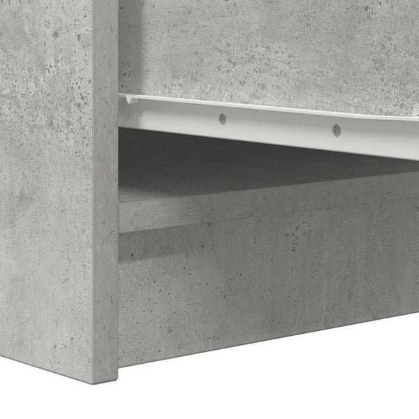 Betongraues Sideboard 76 cm