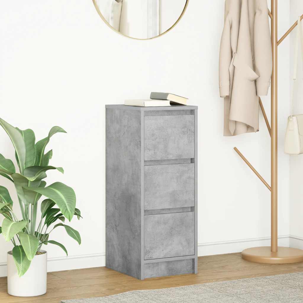 Betongraues Sideboard 76 cm