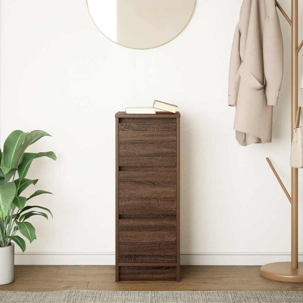Sideboard Braun Eichenoptik 76 cm
