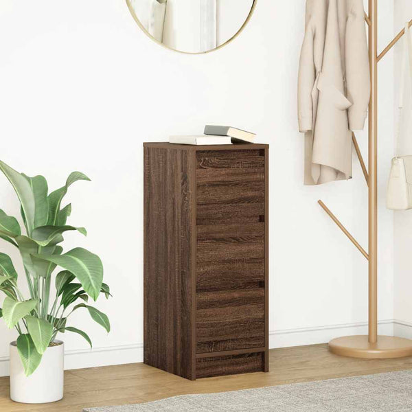 Sideboard Braun Eichenoptik 76 cm