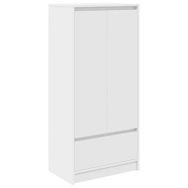 Weißer Schrank mit Schublade