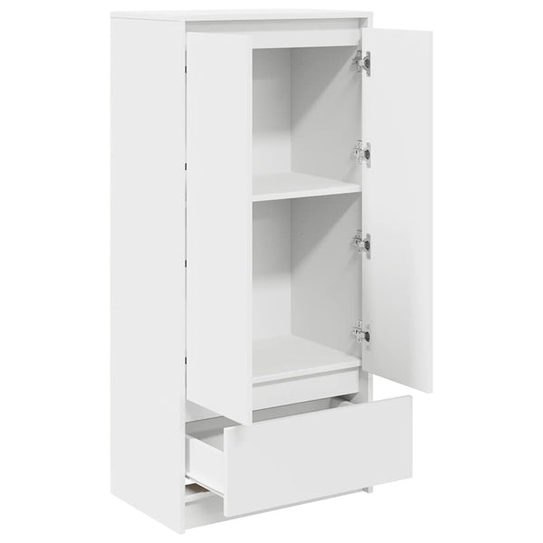 Weißer Schrank mit Schublade
