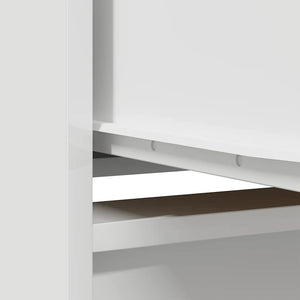 Weißer Schrank mit Schublade