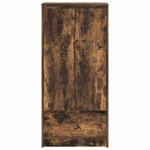 Schrank Räuchereiche mit Schublade 55,5x34x119,5 cm
