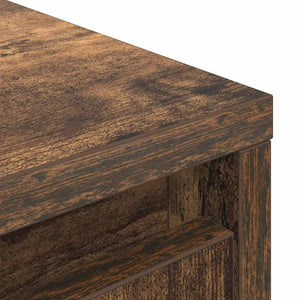 Schrank Räuchereiche mit Schublade 55,5x34x119,5 cm