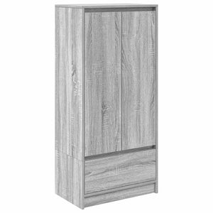 Grauer Sonoma Schrank mit Schublade