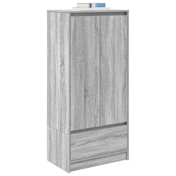 Grauer Sonoma Schrank mit Schublade