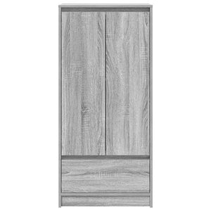Grauer Sonoma Schrank mit Schublade