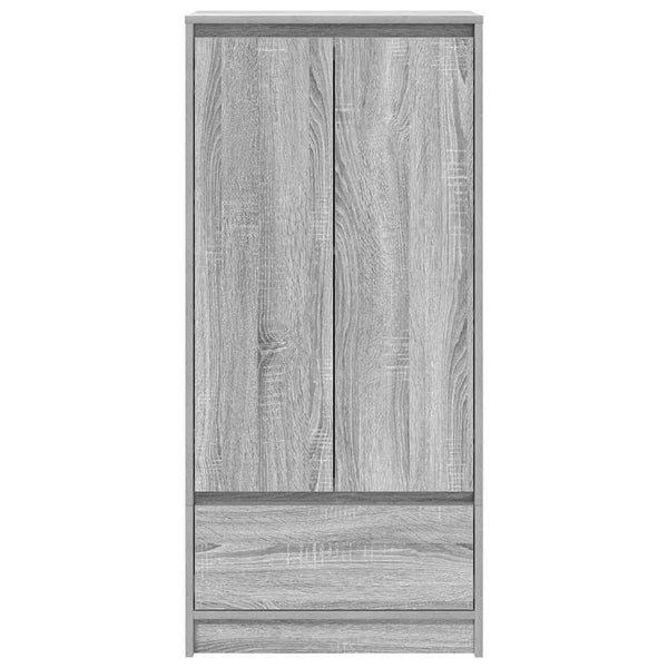 Grauer Sonoma Schrank mit Schublade