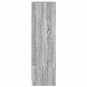 Grauer Sonoma Schrank mit Schublade