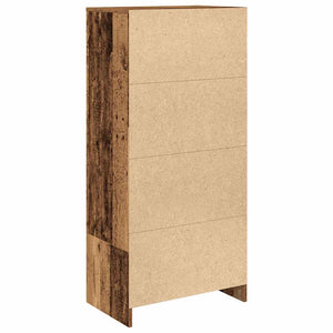 Schrank mit Schublade Altholz-Optik