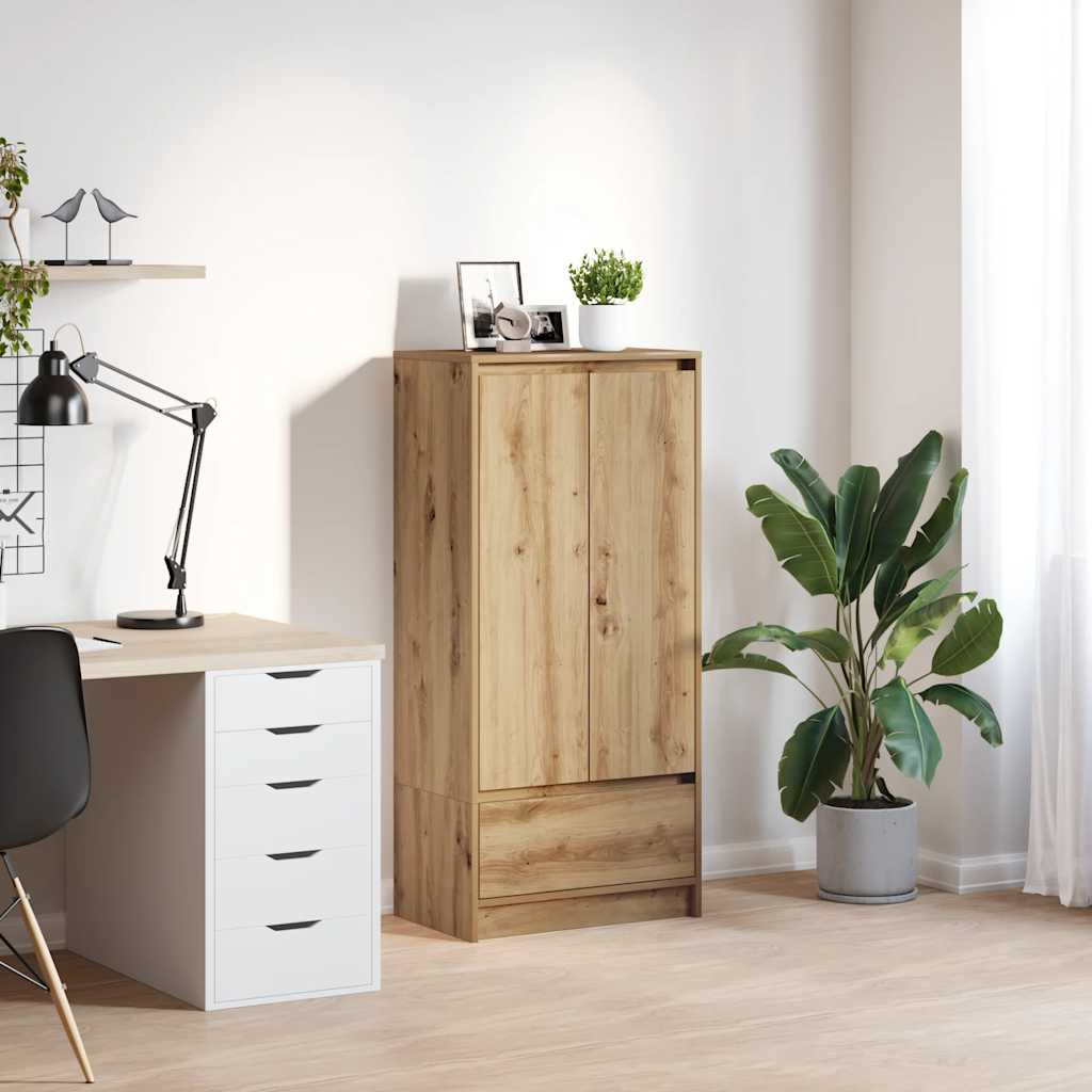 Schrank Artisan-Eiche mit Schublade 119,5 cm