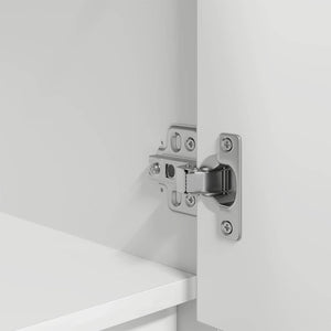 Weißes Highboard 29,5x34x119,5 cm