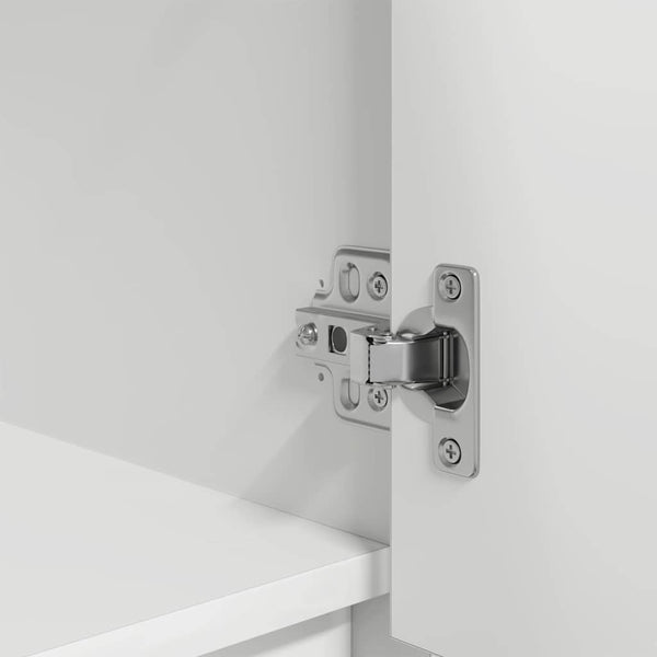 Weißes Highboard 29,5x34x119,5 cm