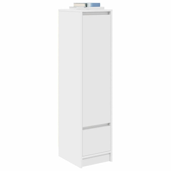Weißes Highboard 29,5x34x119,5 cm