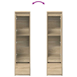 Highboard Sonoma-Eiche 119,5 cm