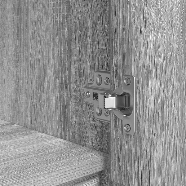 Highboard Grau Sonoma 119,5 cm