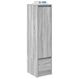Highboard Grau Sonoma 119,5 cm