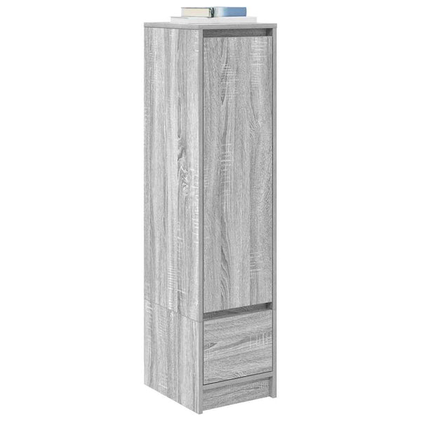 Highboard Grau Sonoma 119,5 cm