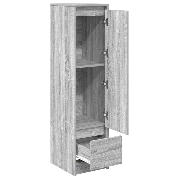 Highboard Grau Sonoma 119,5 cm
