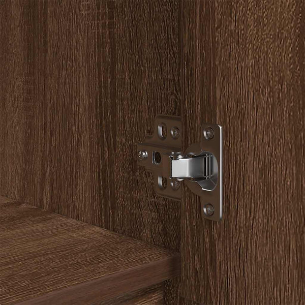 Highboard Braun Eichen-Optik, 119,5 cm