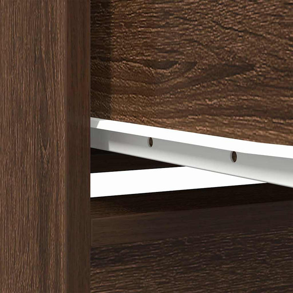 Highboard Braun Eichen-Optik, 119,5 cm