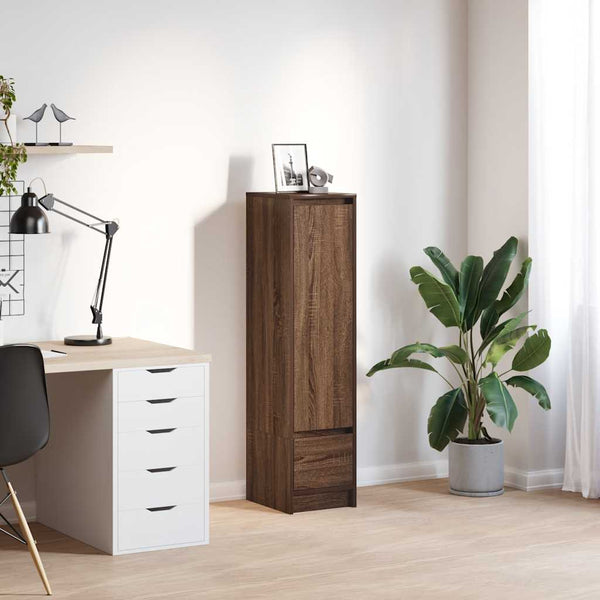 Highboard Braun Eichen-Optik, 119,5 cm
