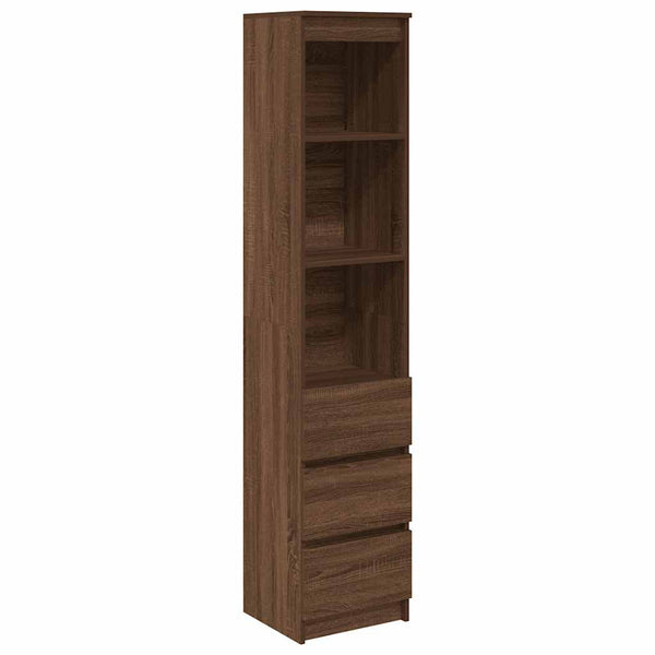 Highboard Braun Eichenoptik 180 cm