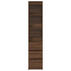 Highboard Braun Eichenoptik 180 cm