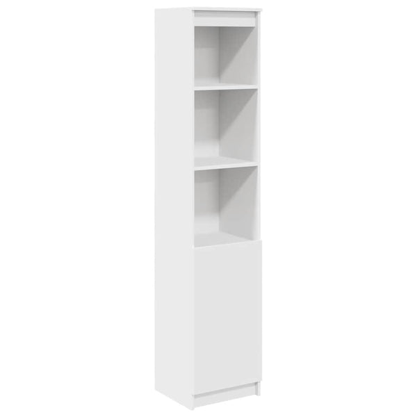 Highboard Weiß 37,5x35x180 cm