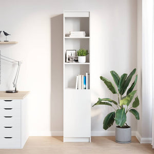 Highboard Weiß 37,5x35x180 cm