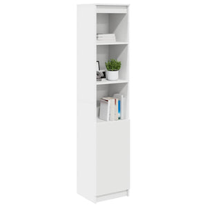 Highboard Weiß 37,5x35x180 cm