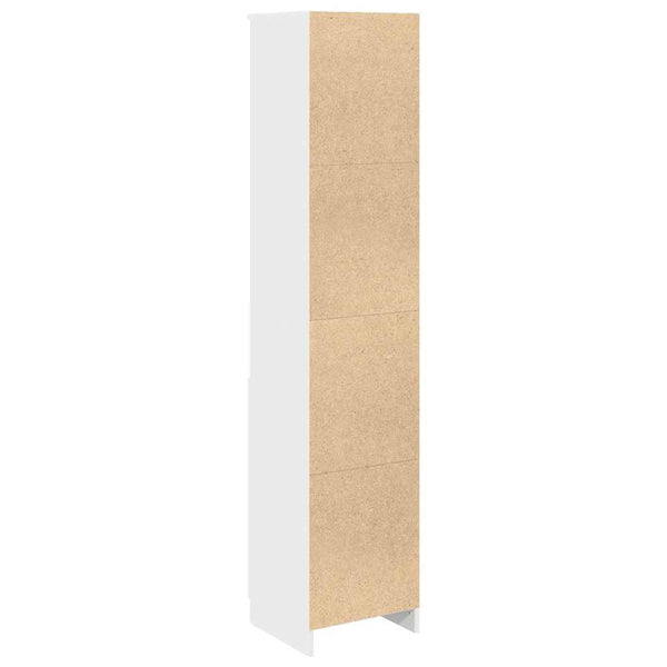 Highboard Weiß 37,5x35x180 cm
