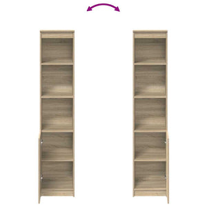 Highboard Sonoma Eiche 37,5x35x180 cm