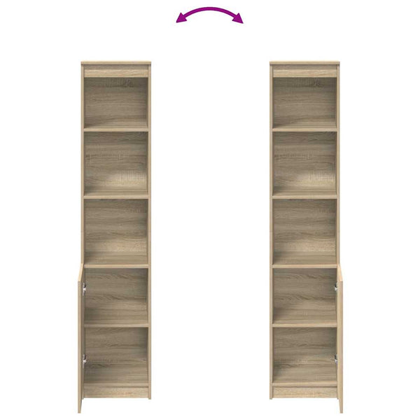 Highboard Sonoma Eiche 37,5x35x180 cm