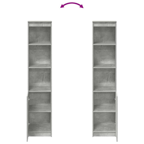 Highboard Betongrau 180 cm
