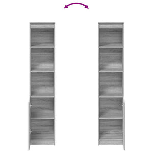 Highboard Grau Sonoma 180 cm