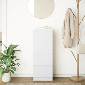 Weißes Sideboard 37,5x35x99 cm