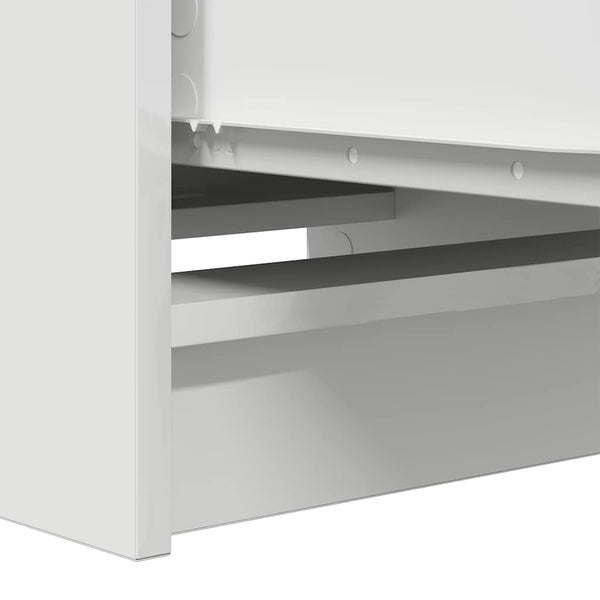 Weißes Sideboard 37,5x35x99 cm