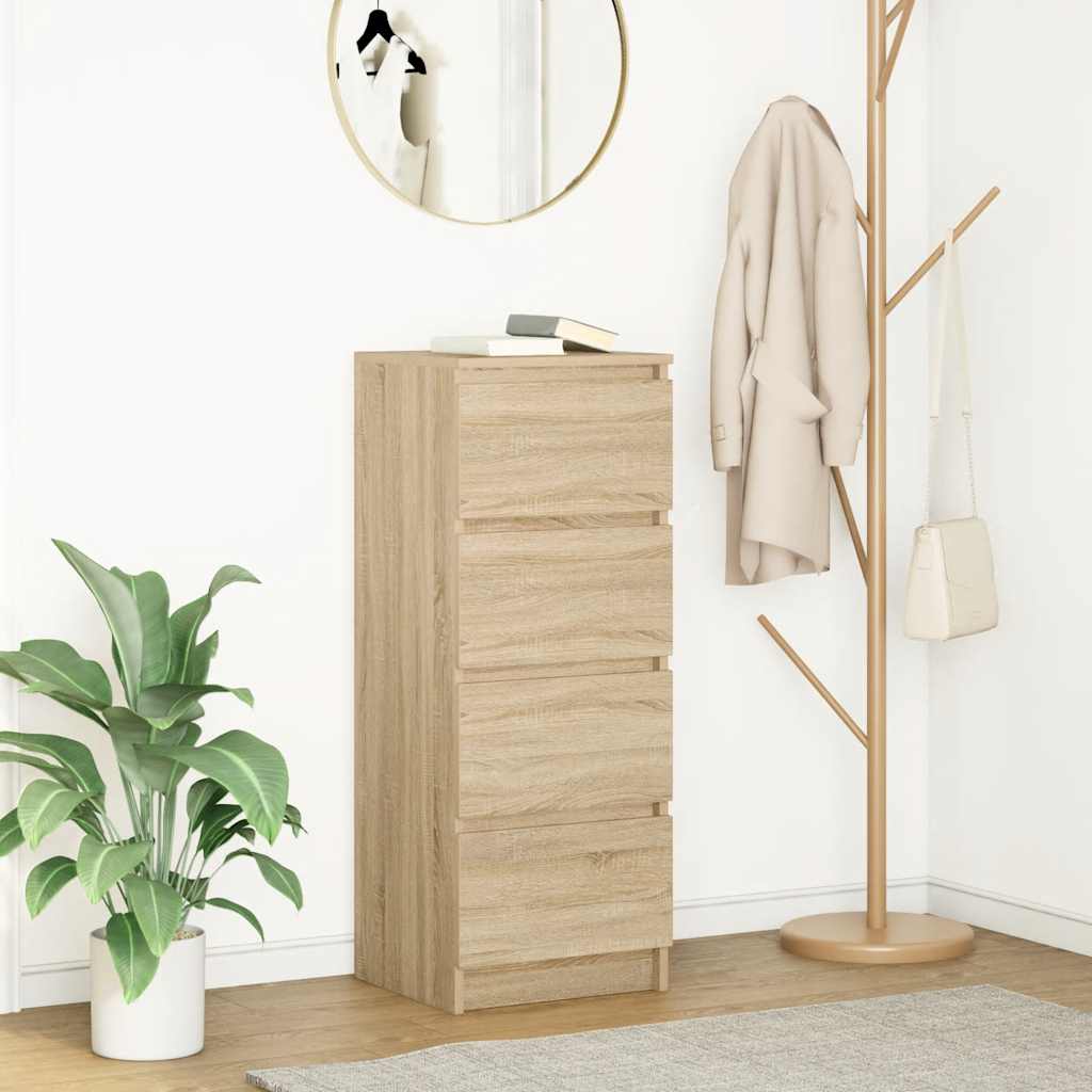 Sonoma-Eiche Sideboard, 99 cm