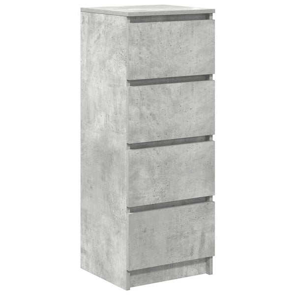 Sideboard Betongrau 99cm Holzwerkstoff