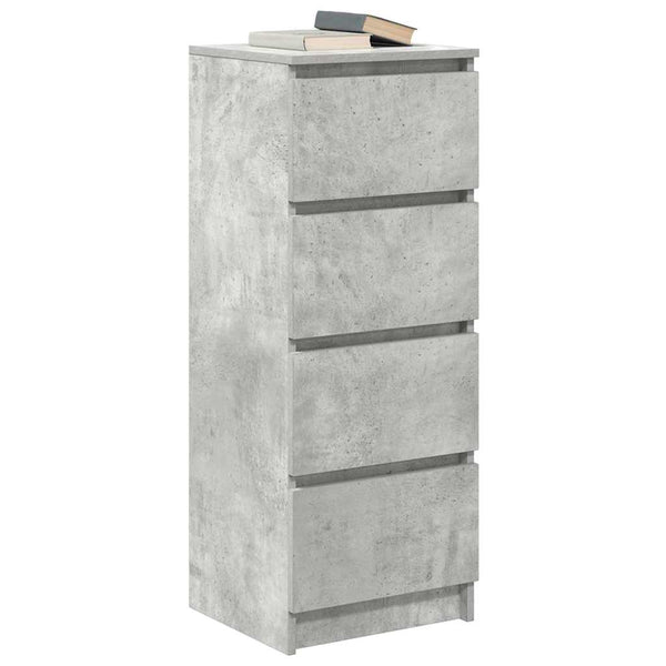 Sideboard Betongrau 99cm Holzwerkstoff