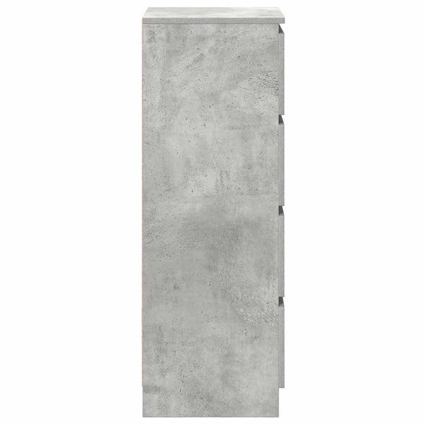 Sideboard Betongrau 99cm Holzwerkstoff