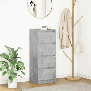 Sideboard Betongrau 99cm Holzwerkstoff