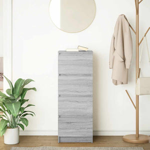Sideboard Grau Sonoma 99 cm Holz