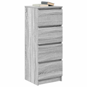 Sideboard Grau Sonoma 99 cm Holz