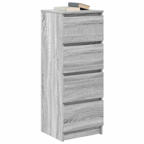 Sideboard Grau Sonoma 99 cm Holz