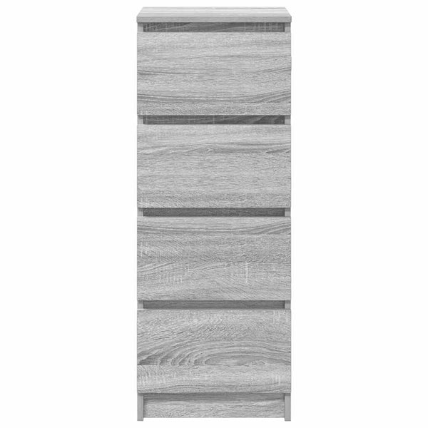 Sideboard Grau Sonoma 99 cm Holz