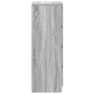 Sideboard Grau Sonoma 99 cm Holz